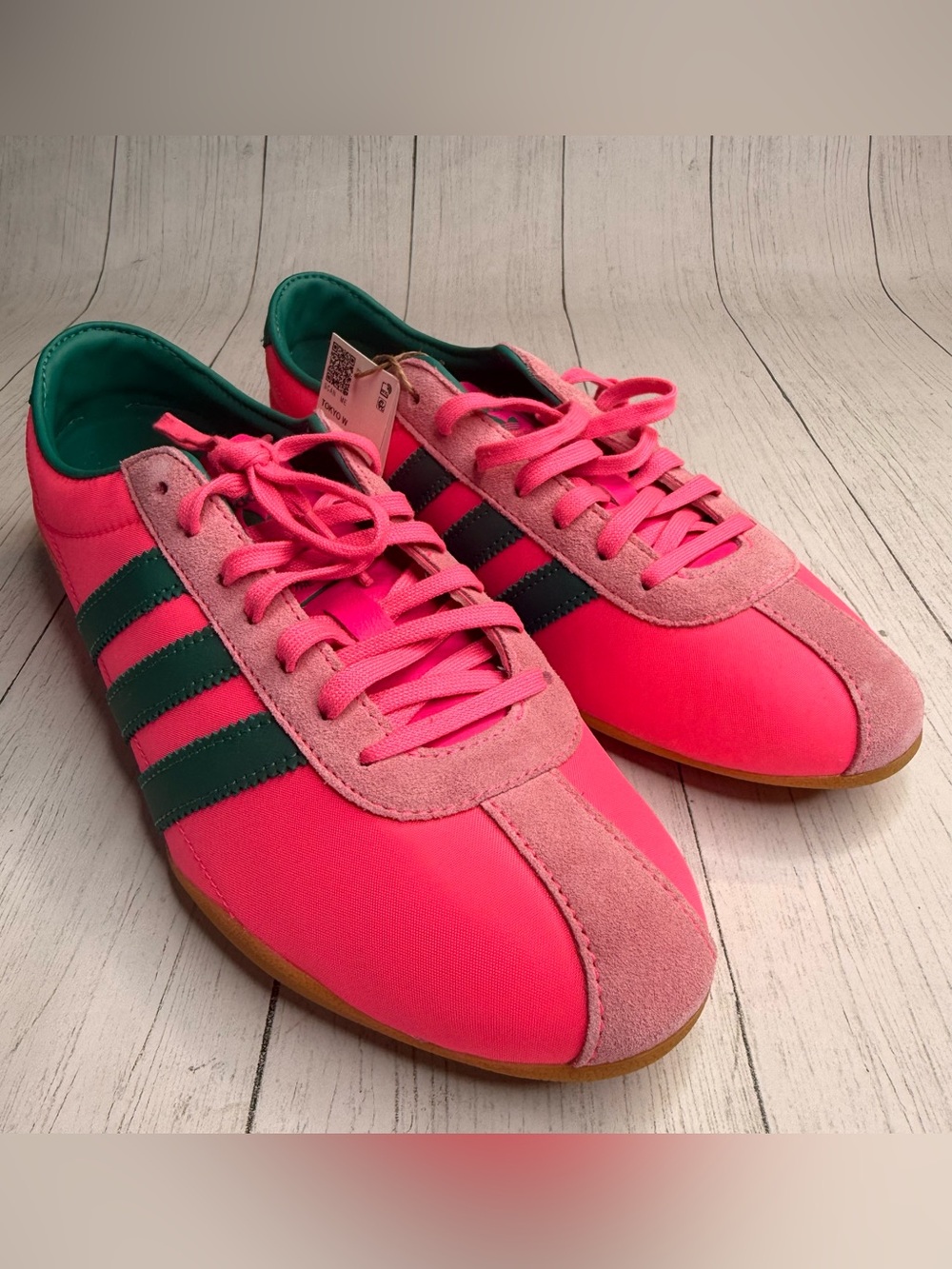 adidas Tokyo W IH3998 Pink Green Sneakers Women’s 9.5 NWT Originals